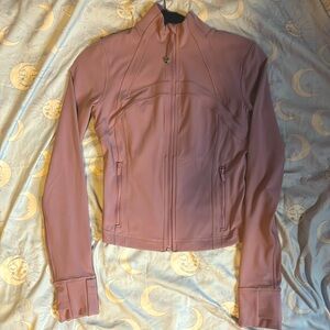 Lululemon Define Jacket - Cropped in Rose Blush. Size 6. BNWOT. Sold out color!